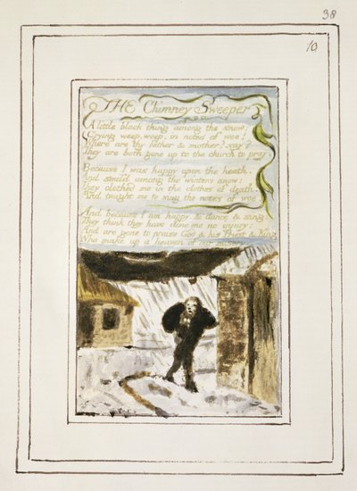 The Chimney Sweeper: plate 38 from 
